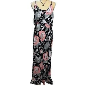 Loft NWT Floral Maxi Dress Women L